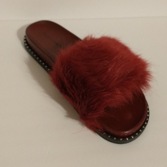 Fashion Nova Shoes - Fashion Nova Fur Slides